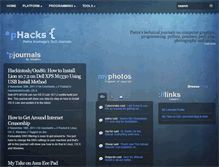 Tablet Screenshot of phacks.net